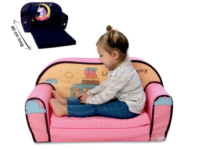 Delta Trade bērnu mīkstais izvelkamais dīvāns DT2 18020
