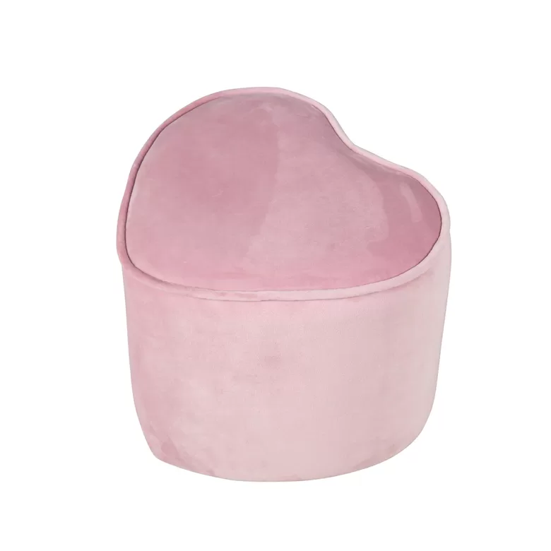 Roba Lil Sofa heart, bērnu samta krēsls