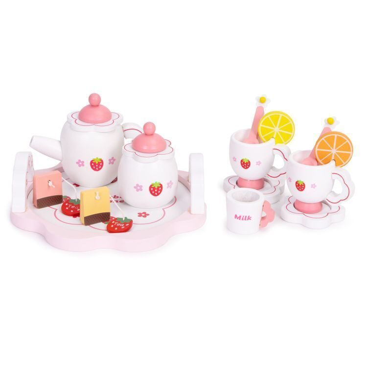 ECOTOYS Koka tējas komplekts (bojāts iepakojums)