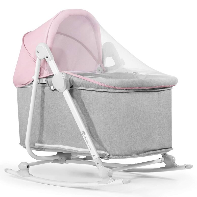 Kinderkraft UNIMO Baby Rocker, 5-in-1, Pink