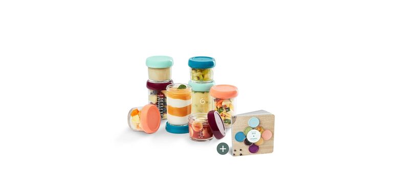 Babymoov stikla uzglabāšanas trauciņi