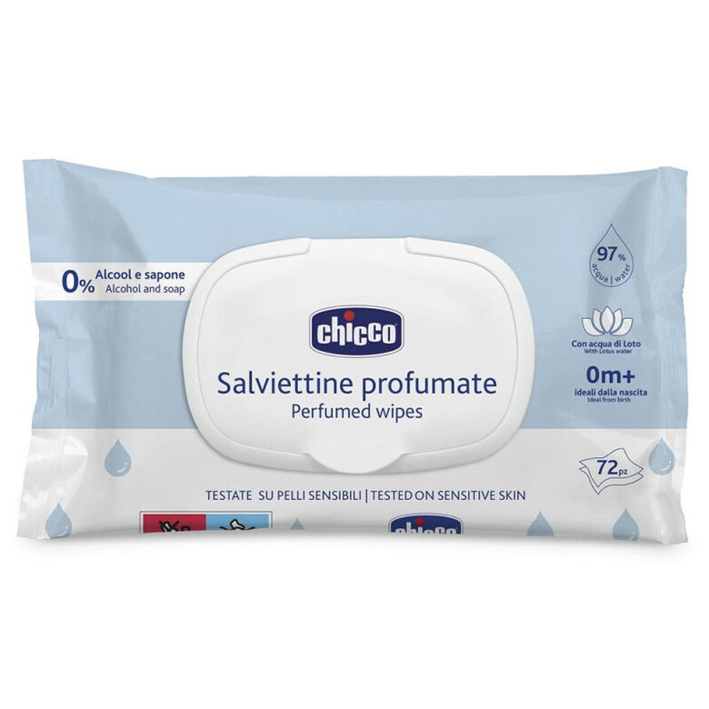 Chicco mitrās salvetes