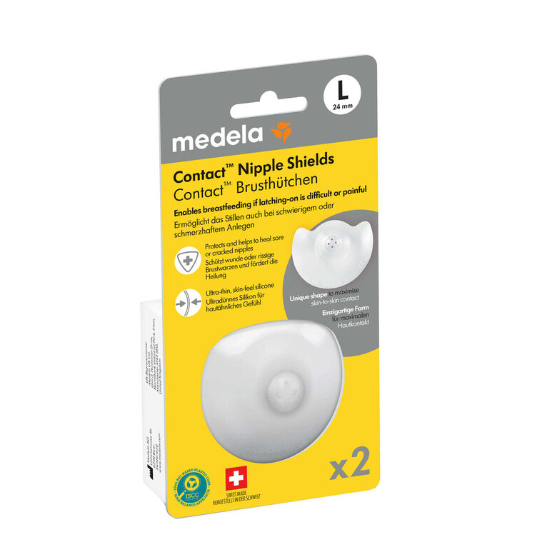 Medela Contact krūtsgala aizsargs L (24 mm)
