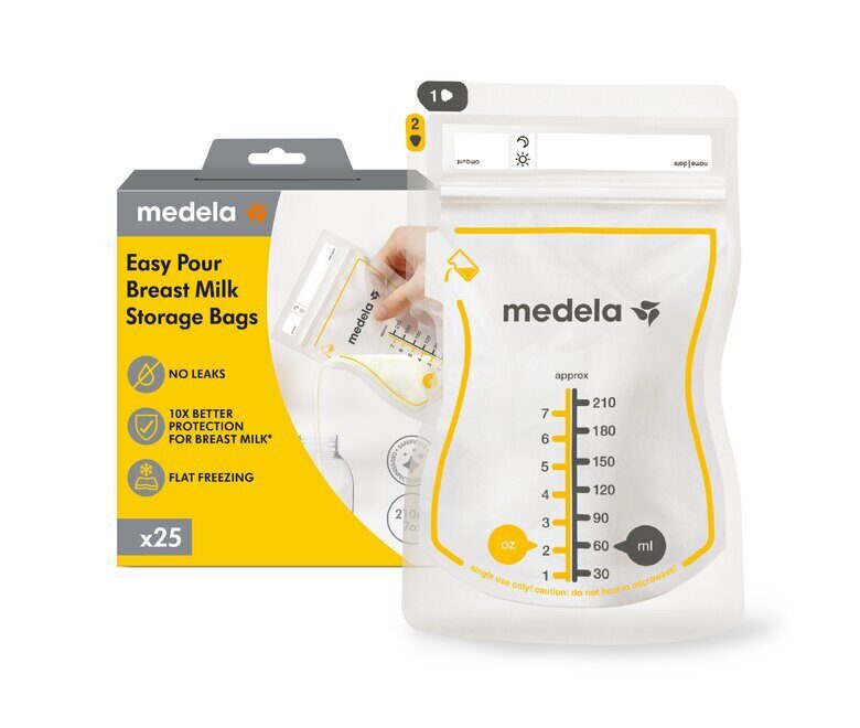 Medela piena uzglabāšanas maisiņi 100gb 210ml
