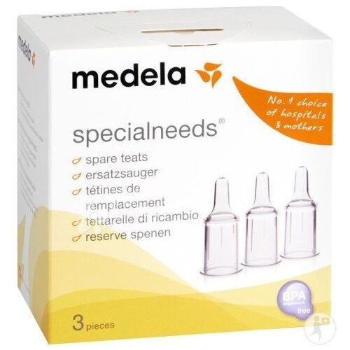 Medela rezerves knupīši īpašām barošanas vajadzībām