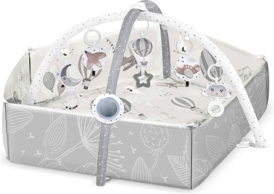 Izglītojošs interaktīvs paklājiņš Nukido 110 x 100 cm ballon