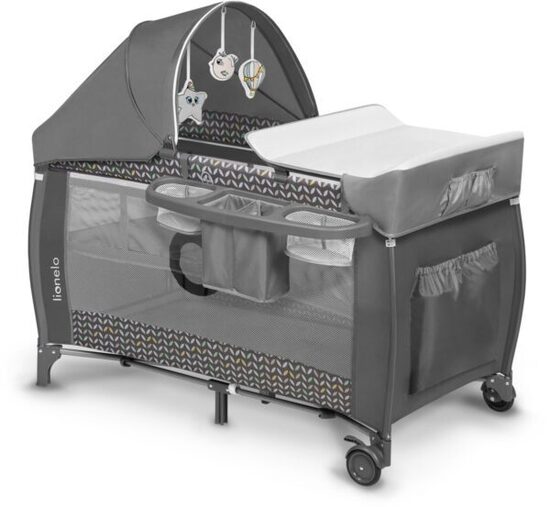 Lionelo Sven Plus ceļojuma gultiņa