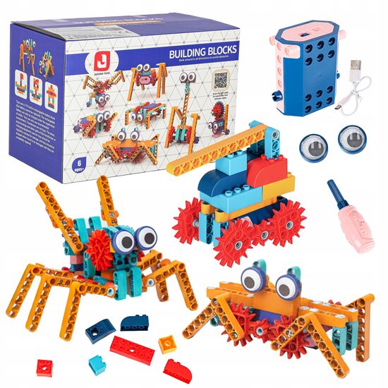 STEM konstruktors ar motoru