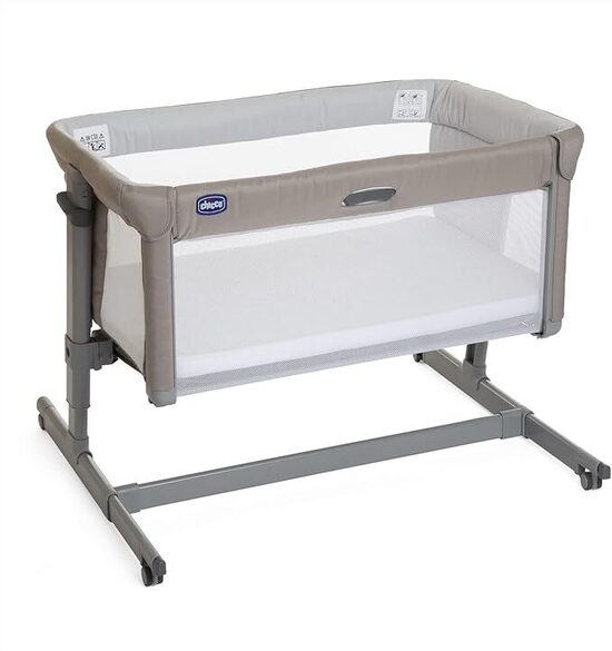 CHICCO gultiņa NEXT2ME, Dream EVO beige (mazlietota)
