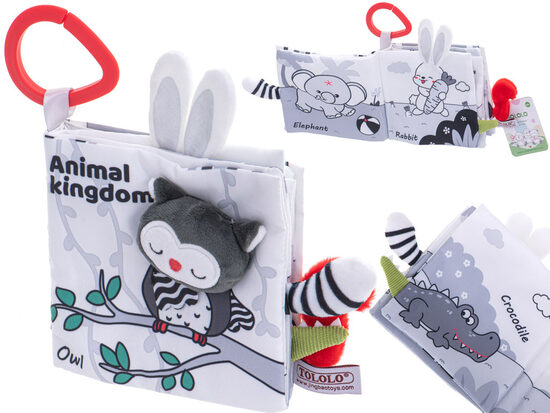 Bērnu grāmata ar dzīvnieku astēm