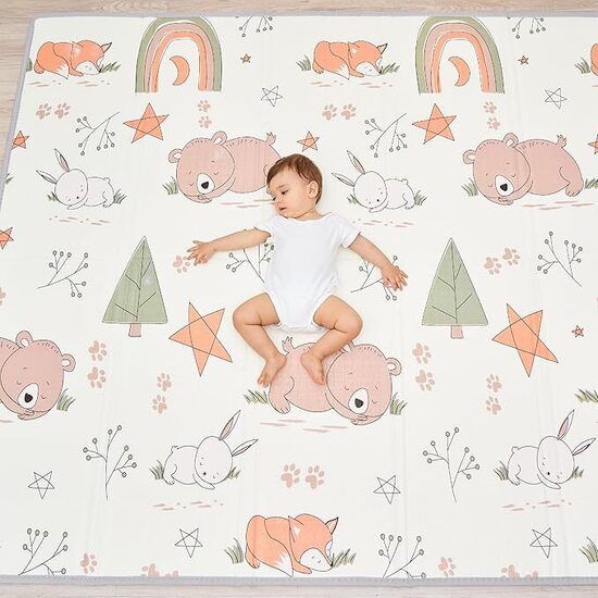 Superbe Bebe rotaļu paklājs XXL 180x200