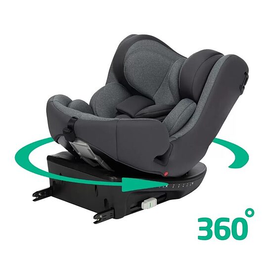 BebeConfort EvolveFix 360 i-Size autokrēsls graphite, mazlietots