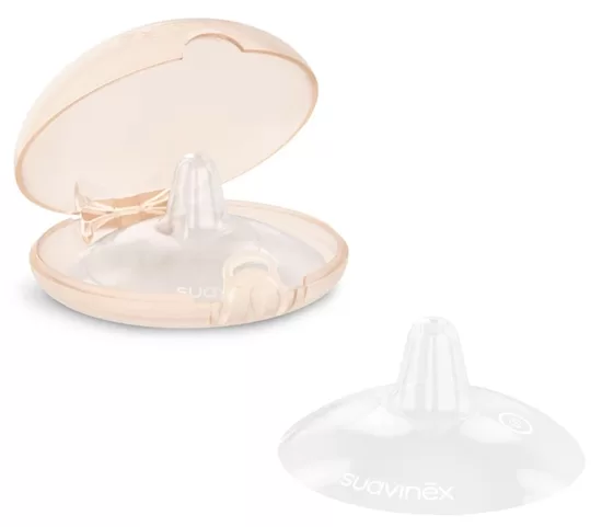 Suavinex silikona krūtsgala aizsargs S
