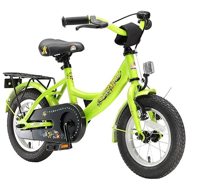 Bikestar bērnu velosipēds, 12`, zaļš