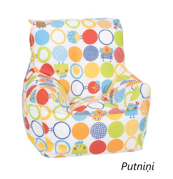 Bērnu mīkstais pufs