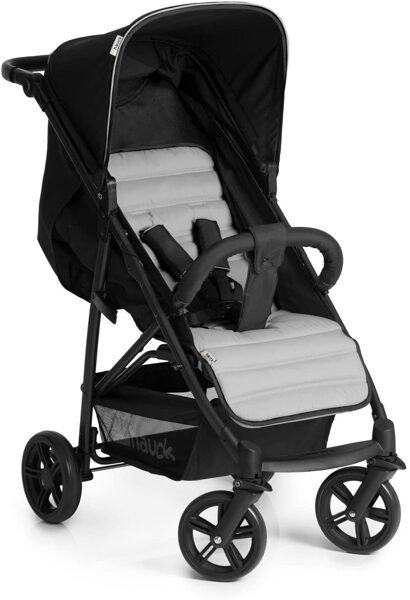 Hauck Rapid 4 caviar/silver