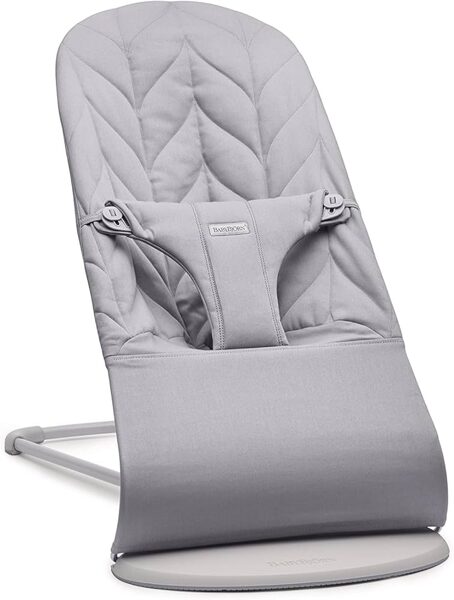 BabyBjorn Bouncer Bliss Cotton šūpuļkrēsliņš, Light grey 