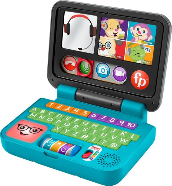 Fisher Price Laugh & Learn Laptop rotaļu dators NORVĒĢU VALODĀ
