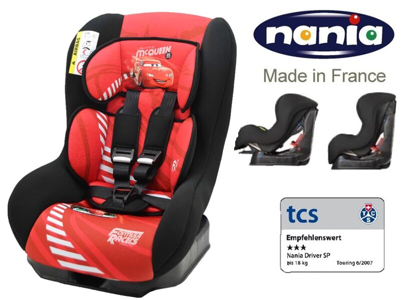 Nania Mycarsit 0-18kg, Disney Mcqueen