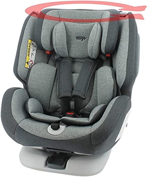 Migo One 360 Grey autokrēsls 0-36 kg