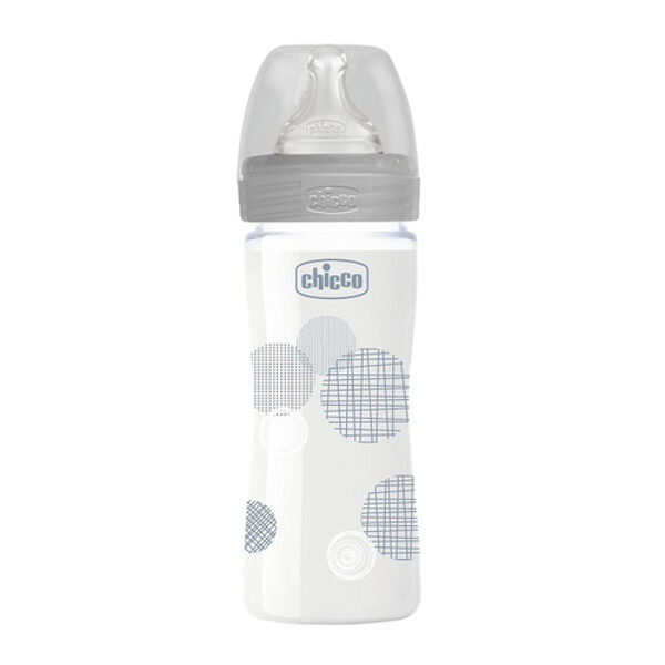 Chicco Well Being stikla pudelīte 240 ml