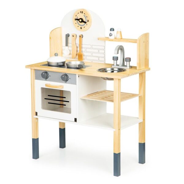 EcoToys koka rotaļu virtuve TL80021
