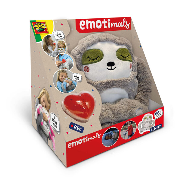 SES Emotimals Lenny interaktīvā mīkstā rotaļlieta