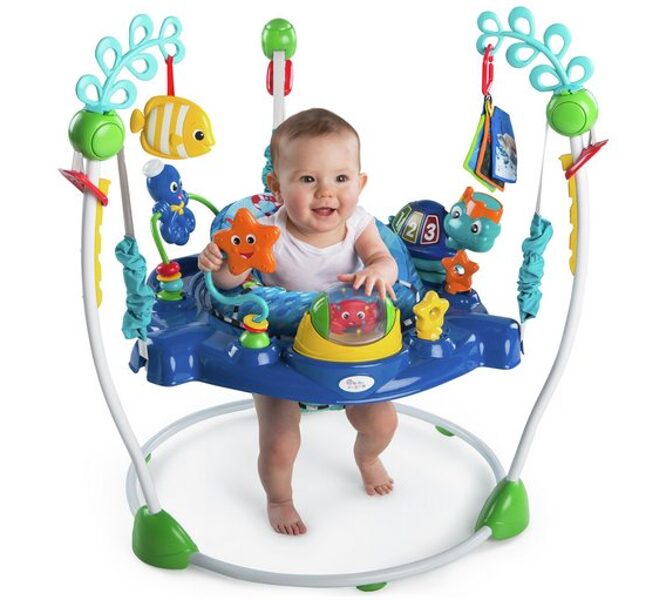 Baby Einstein Neptune lēkājamās šūpoles